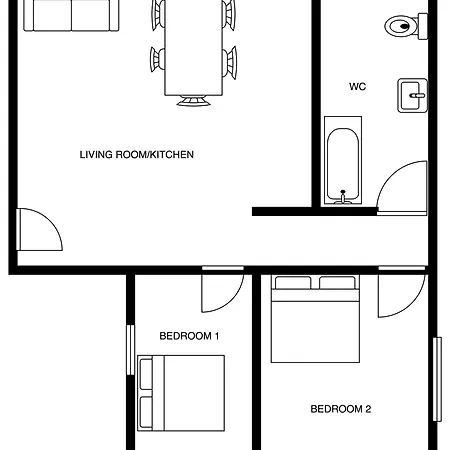 Dzirnavu Downtown In Center Apartman *